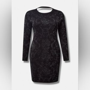 NWT | Torrid Mini Jacquard Bodycon Dress | Size 2
